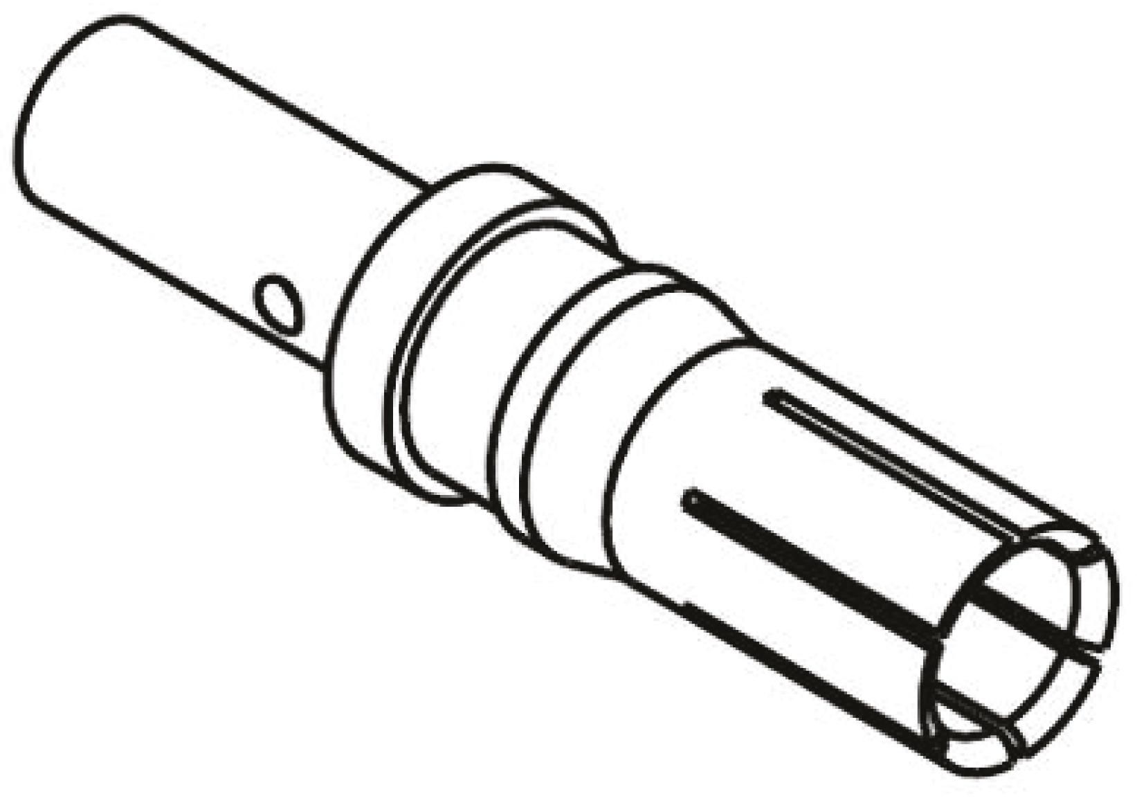 HARTING Backplane-Steckverbinderkontakt, Buchse, Kabelmontage für DIN41612-Buchsenleiste Typ M