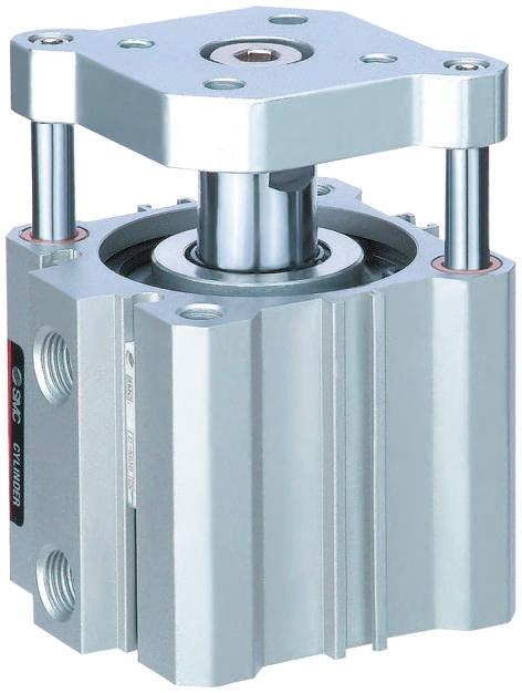 SMC CQM, M5 Pneumatik-Führungszylinder doppeltwirkend, Bohrung Ø 20mm / Hub 35mm, bis 1 MPa