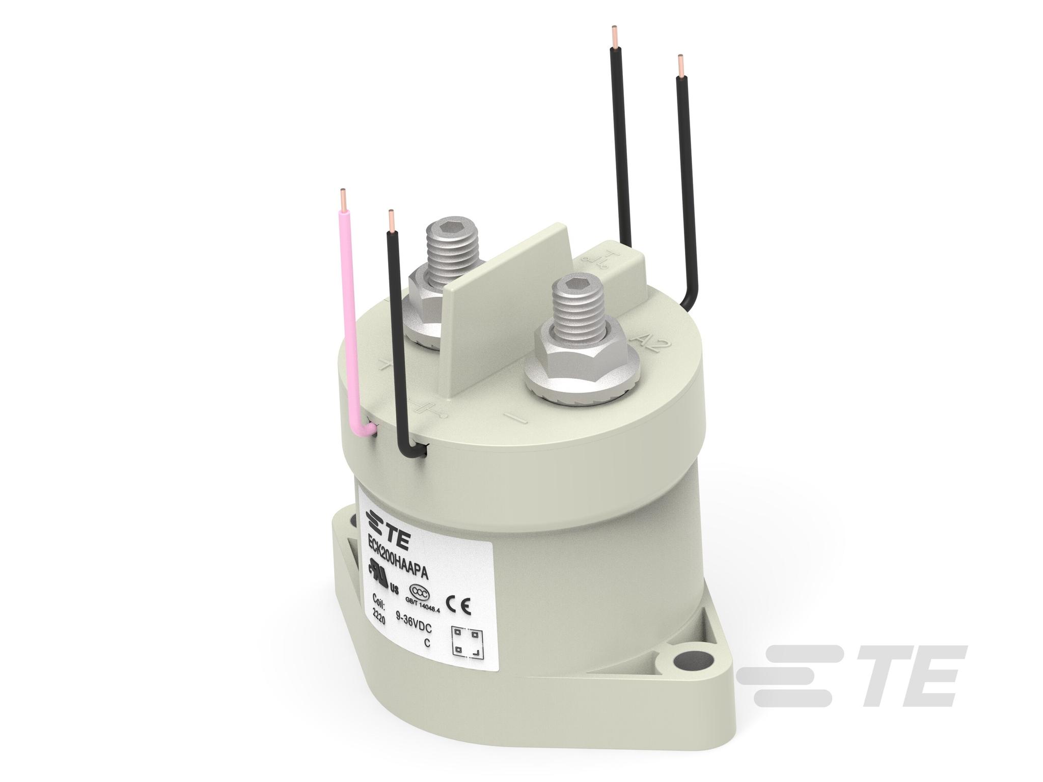 TE Connectivity ECK200 ECK200 Series Leistungsschütz / 36 V dc Spule, 1 -polig 1 Form X (NO - DM) / 200 A,