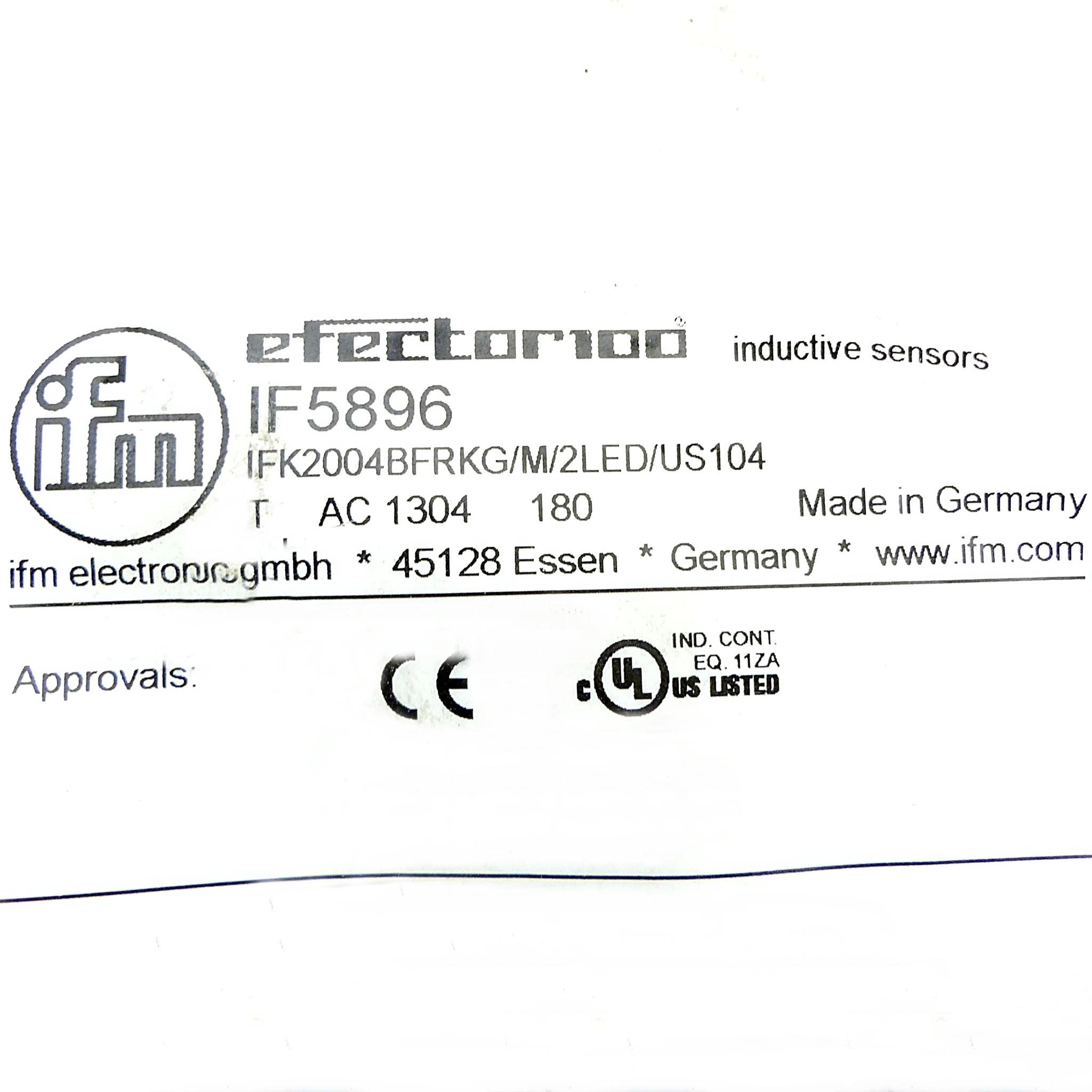 Produktfoto 2 von IFM Induktiver Sensor