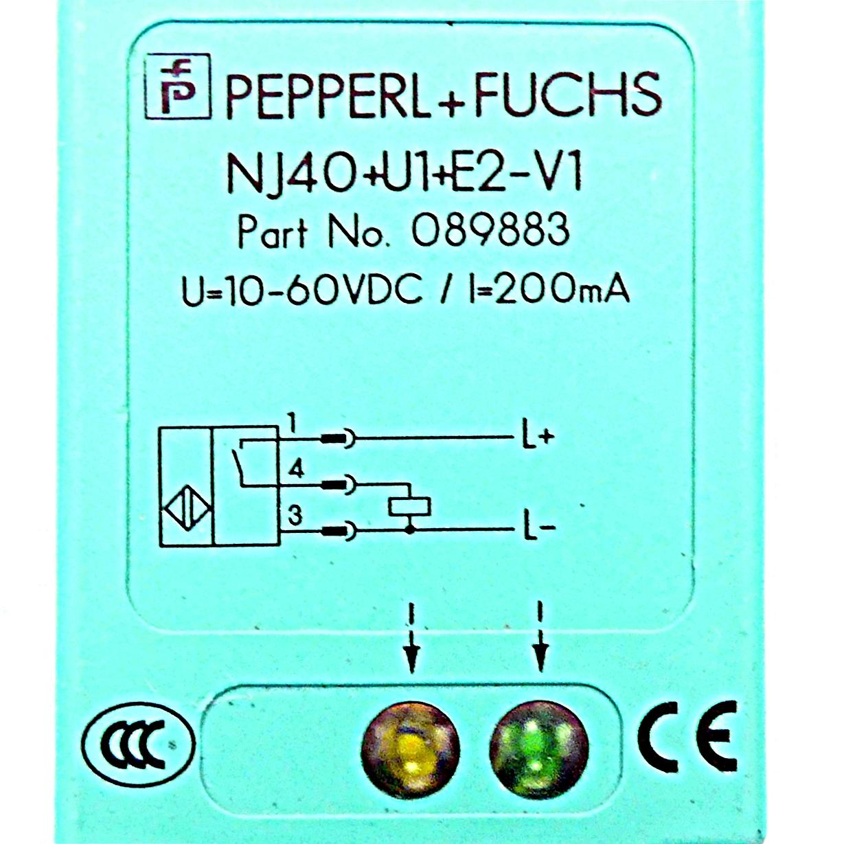 Produktfoto 2 von PEPPERL+FUCHS Induktiver Sensor