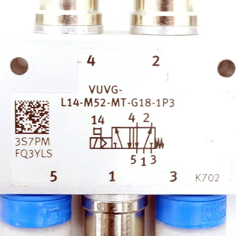 Produktfoto 2 von FESTO Magnetventil VUVG-L14-M52-MT-G18-1P3