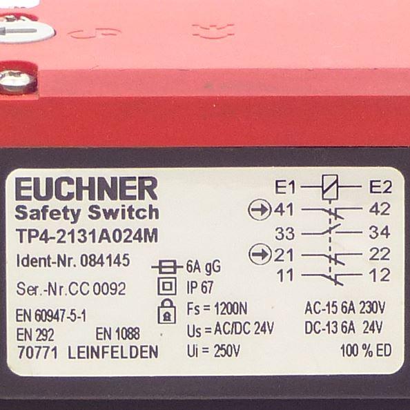 Produktfoto 2 von EUCHNER Sicherheitsschalter TP4-2131A024M