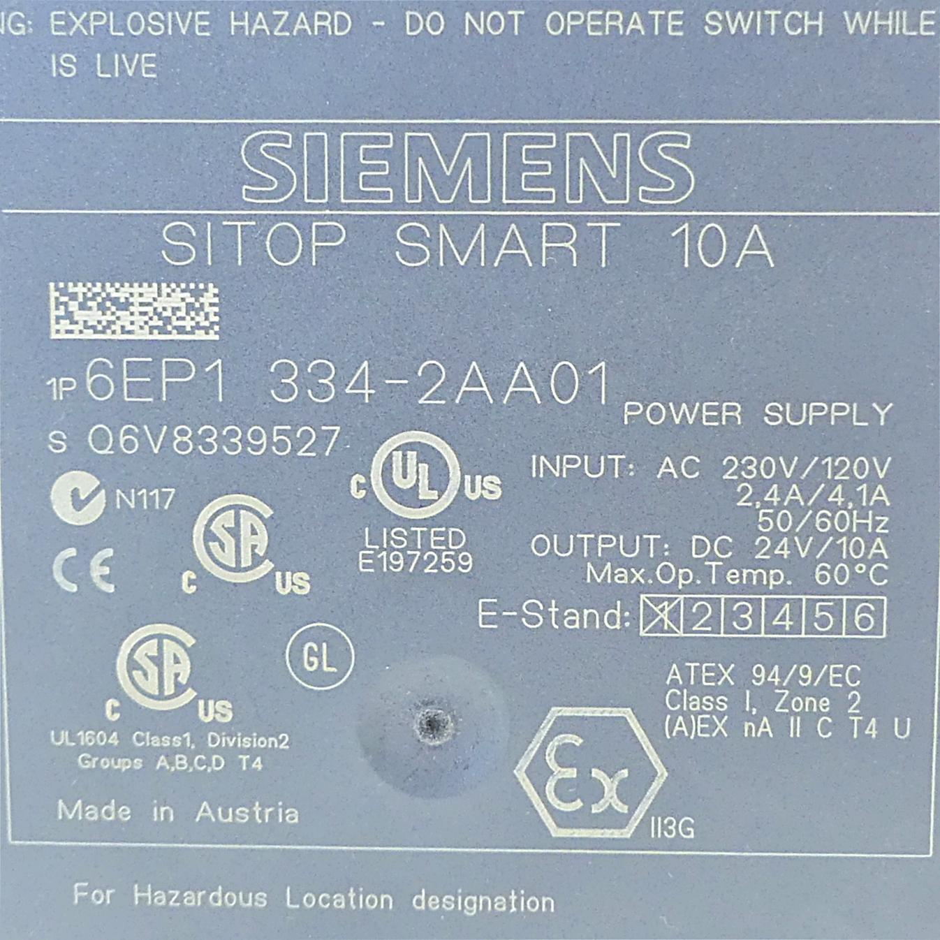 Produktfoto 2 von SIEMENS Netzgerät