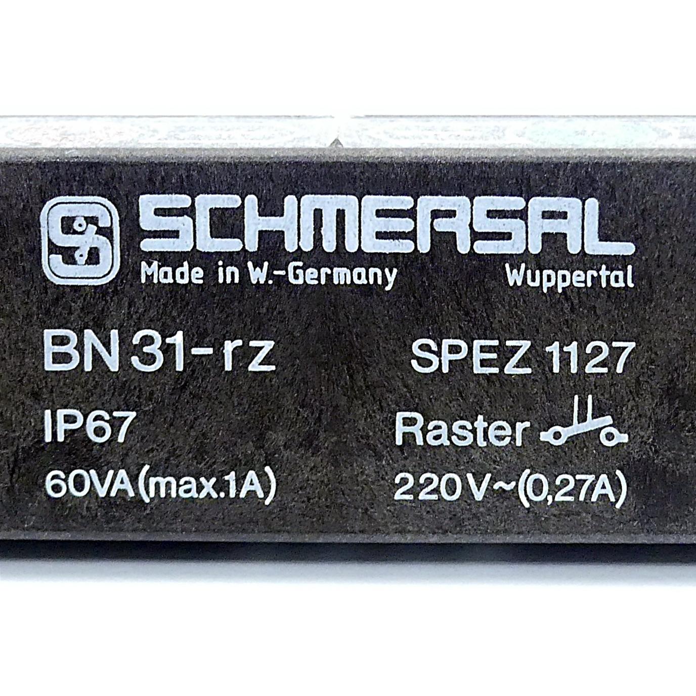 Produktfoto 2 von SCHMERSAL Magnetschalter BN31-rz