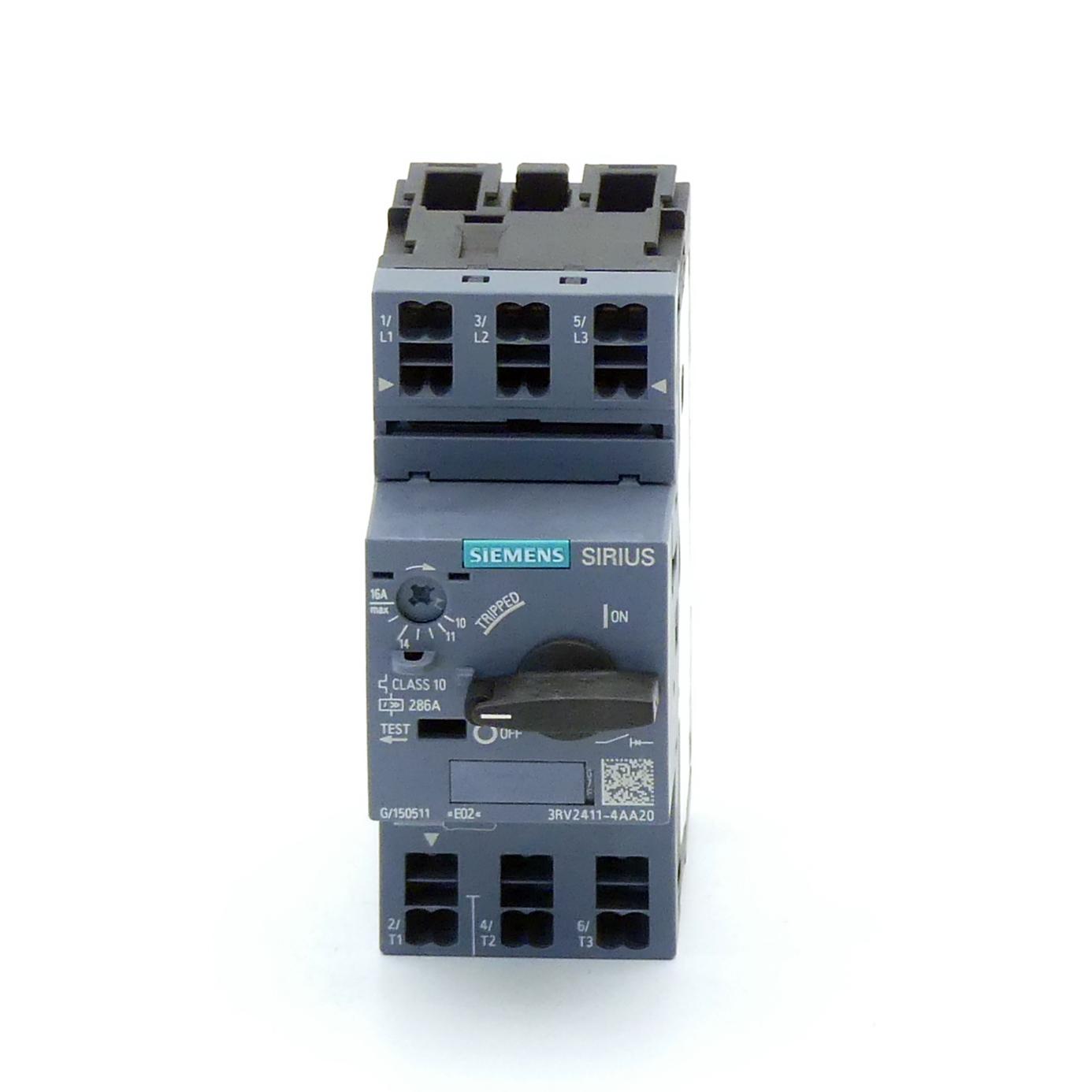 Produktfoto 6 von SIEMENS Leistungsschalter 3RV2411-4AA20