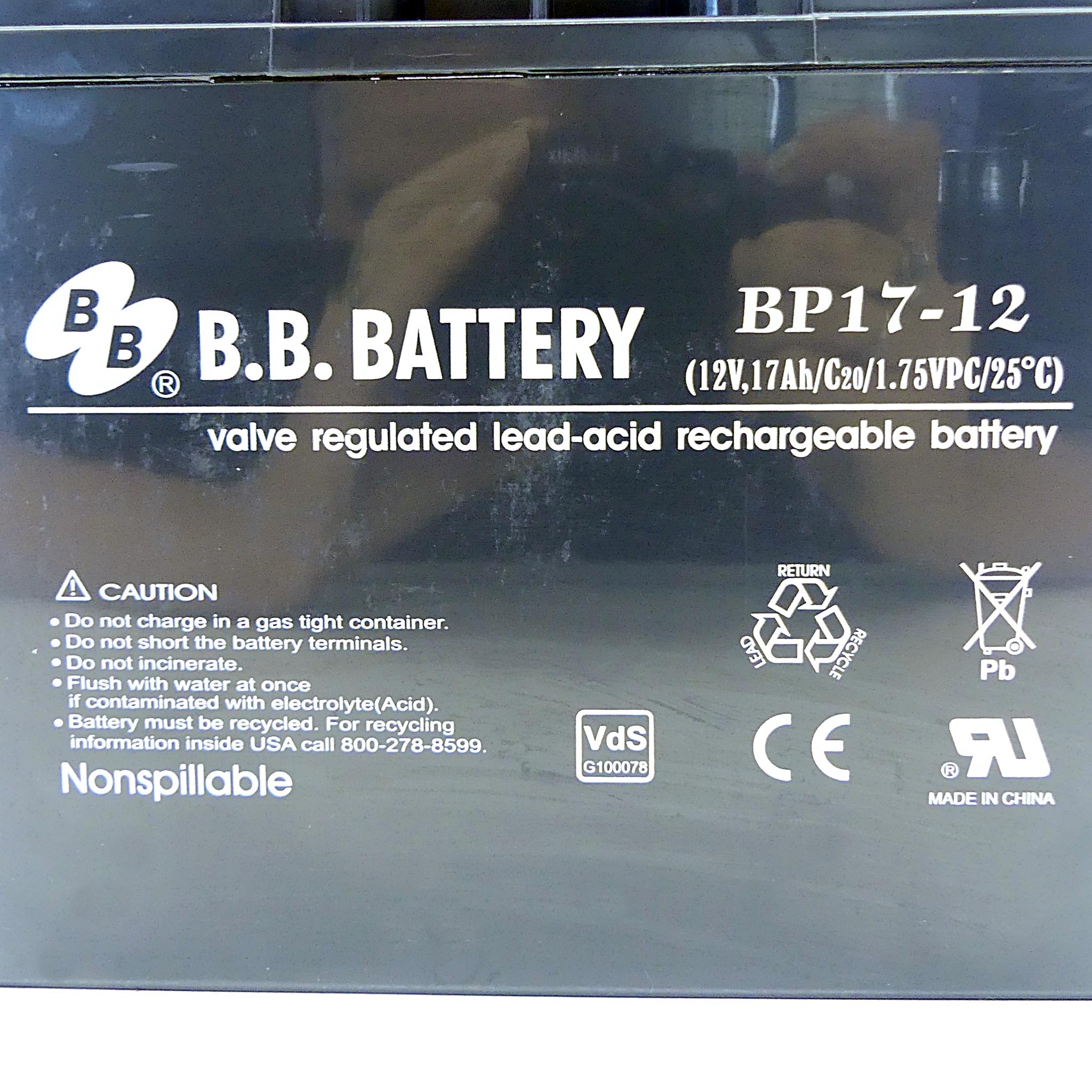 Produktfoto 2 von B.B. BATTERY Batterie