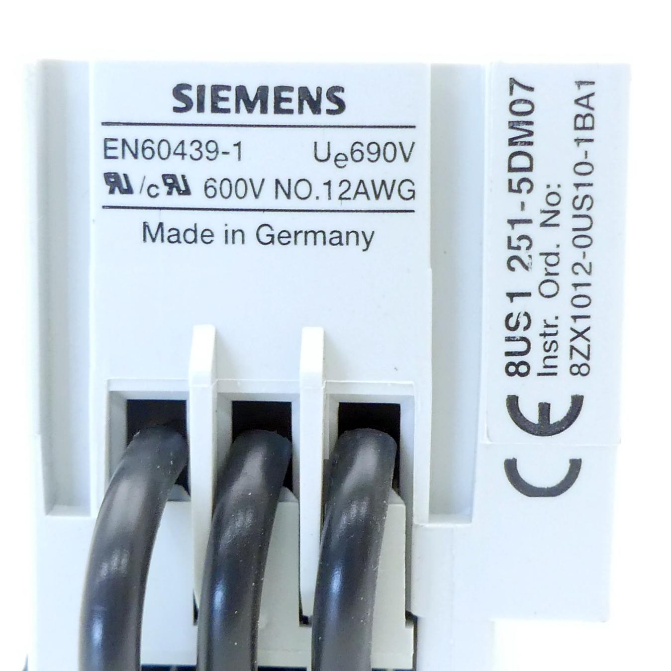 Produktfoto 2 von SIEMENS Sammelschienensystem EN 60439-1