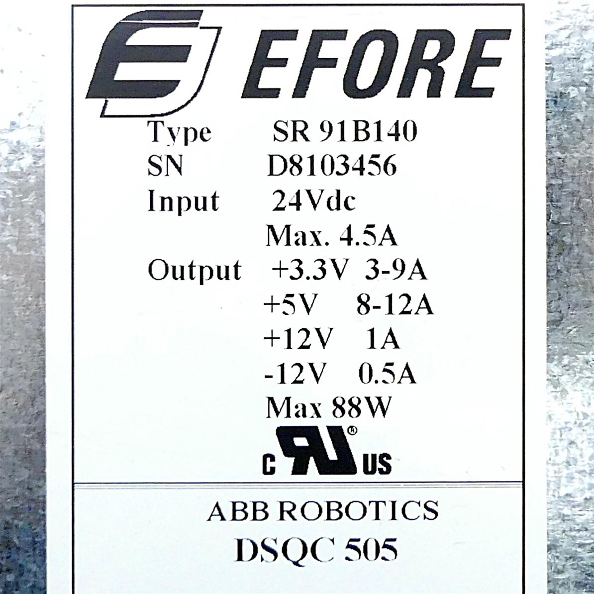 Produktfoto 2 von EFORE ABB Robotics Netzteil DSQC 505