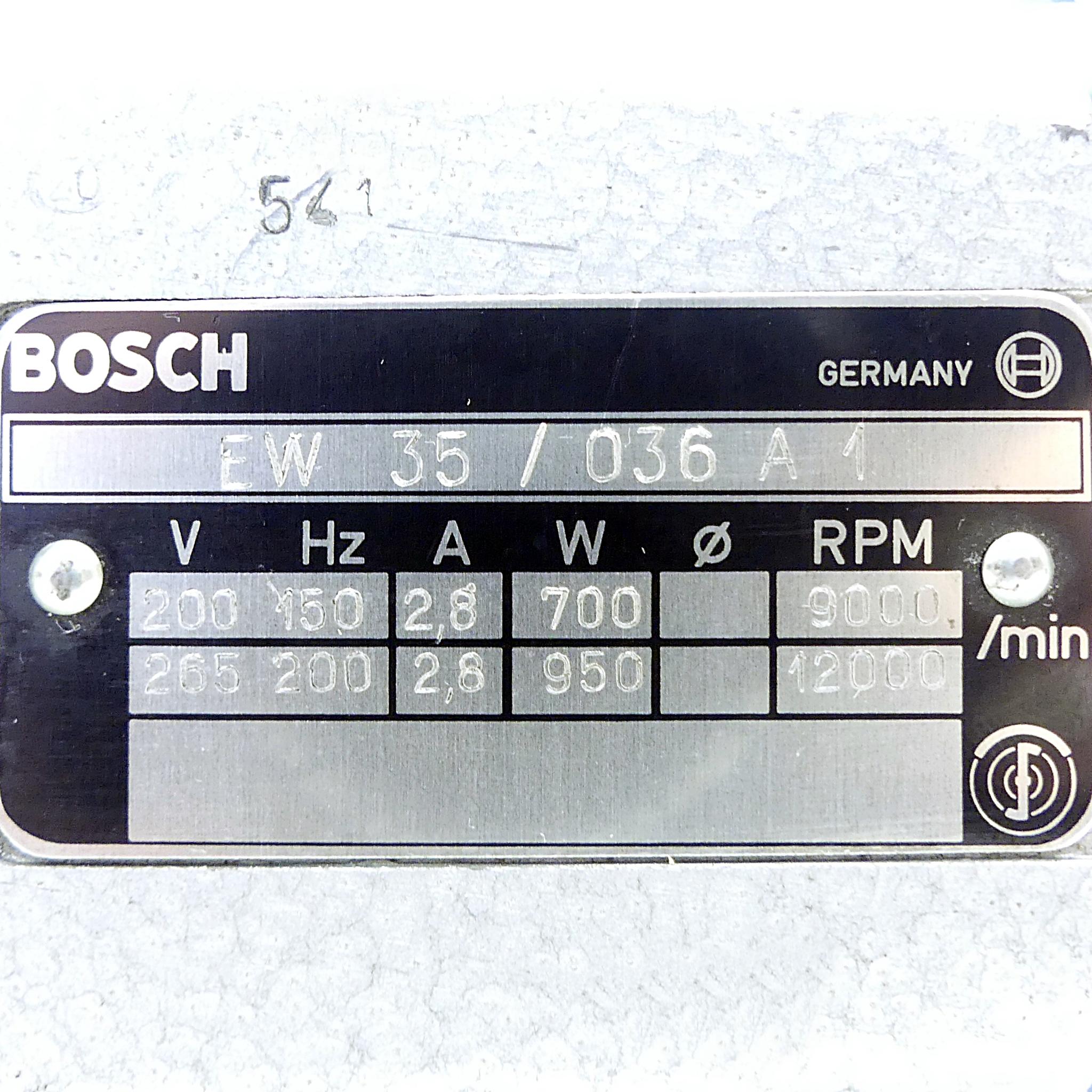 Produktfoto 2 von BOSCH Spindel