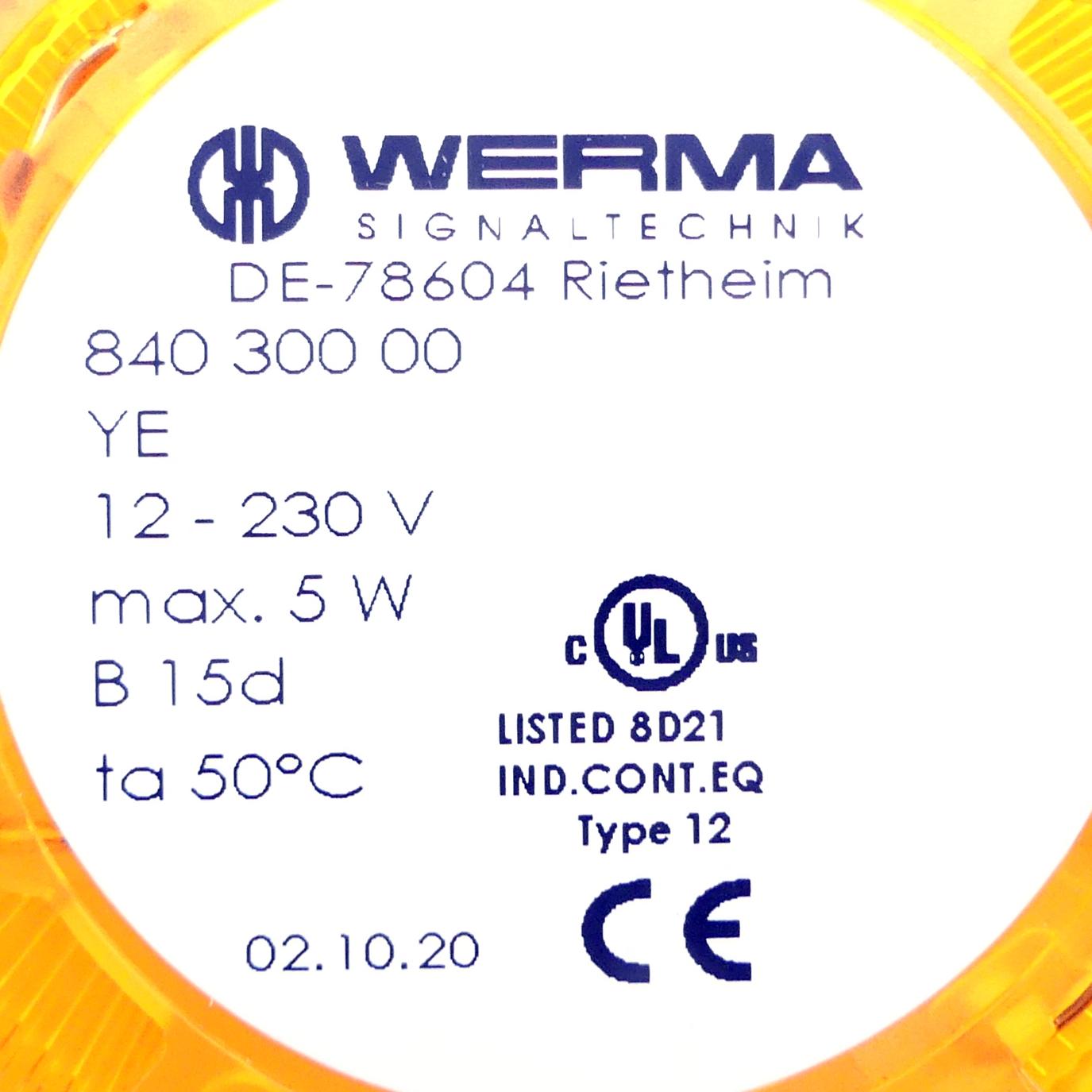 Produktfoto 2 von WERMA Signalelement