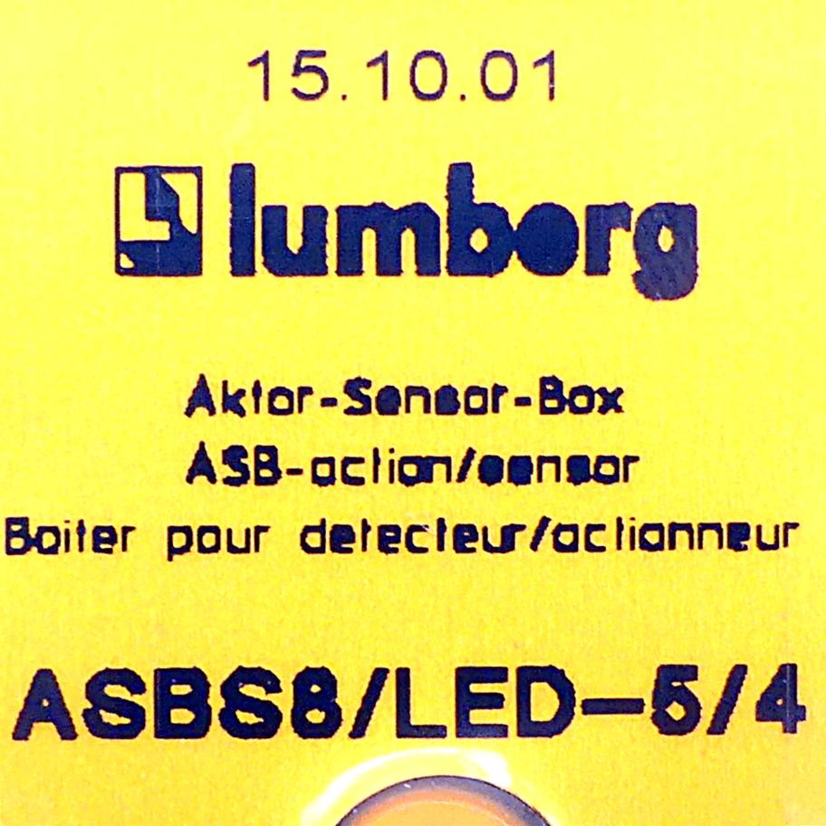 Produktfoto 2 von LUMBERG Aktor Sensor Box