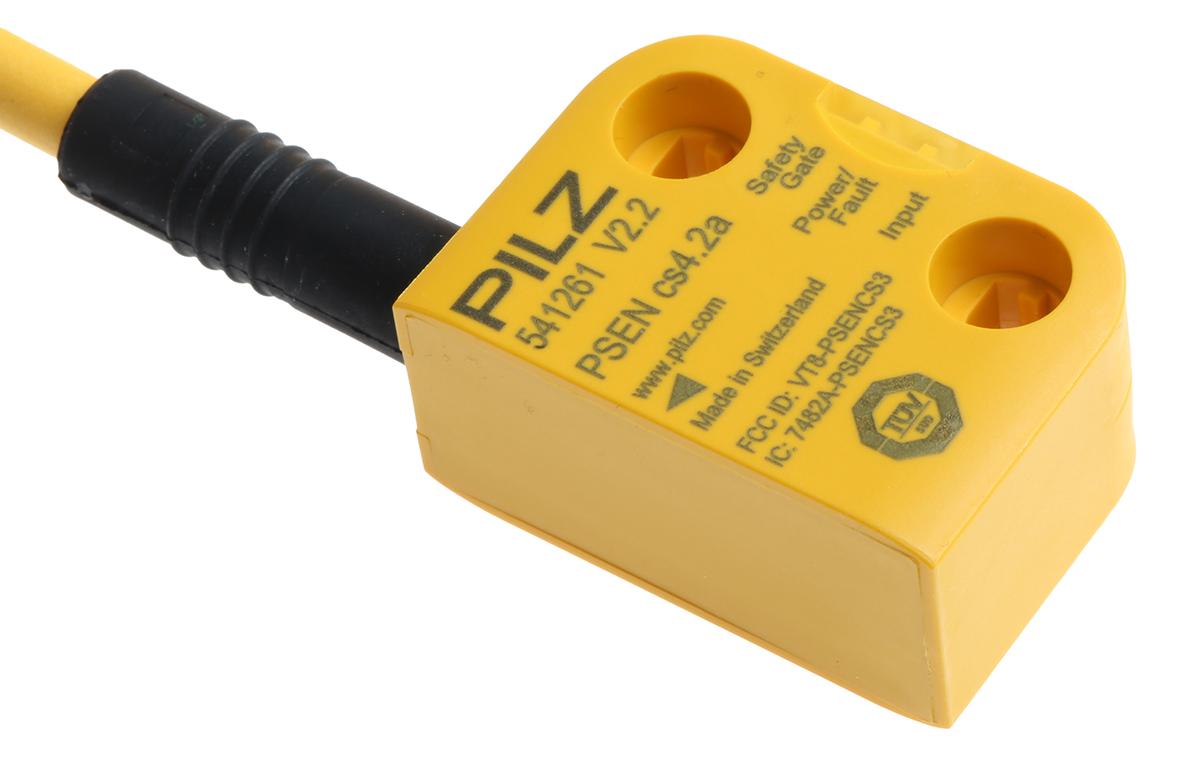 Produktfoto 1 von Pilz 5m Kabel Berührungsloser Sicherheitsschalter aus Polybutylenterephthalat (PBT) 24V dc, Kodierschalter Betätiger