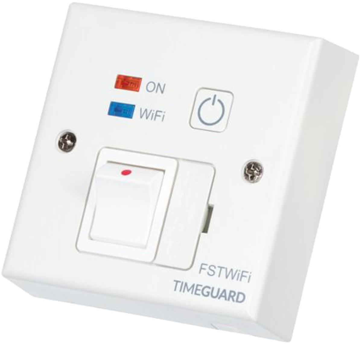 Produktfoto 1 von Timeguard FST Gesicherte Abzweigdose 1 Ausbrüche mit Schalter 25mm min. 230V ac 13A BS 1362