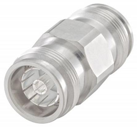 Produktfoto 1 von Adapter, 4.3-10 - 4.3-10, 50Ω, Weiblich - Weiblich, Gerade, 12GHz, Koaxial