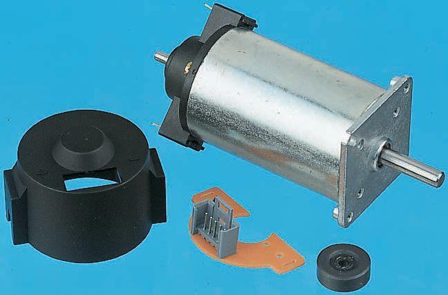 Produktfoto 1 von Crouzet Bürstenmotor bis 75 Ncm, 48 V dc / 16 W, Wellen-Ø 6mm, 50mm x 84.8mm