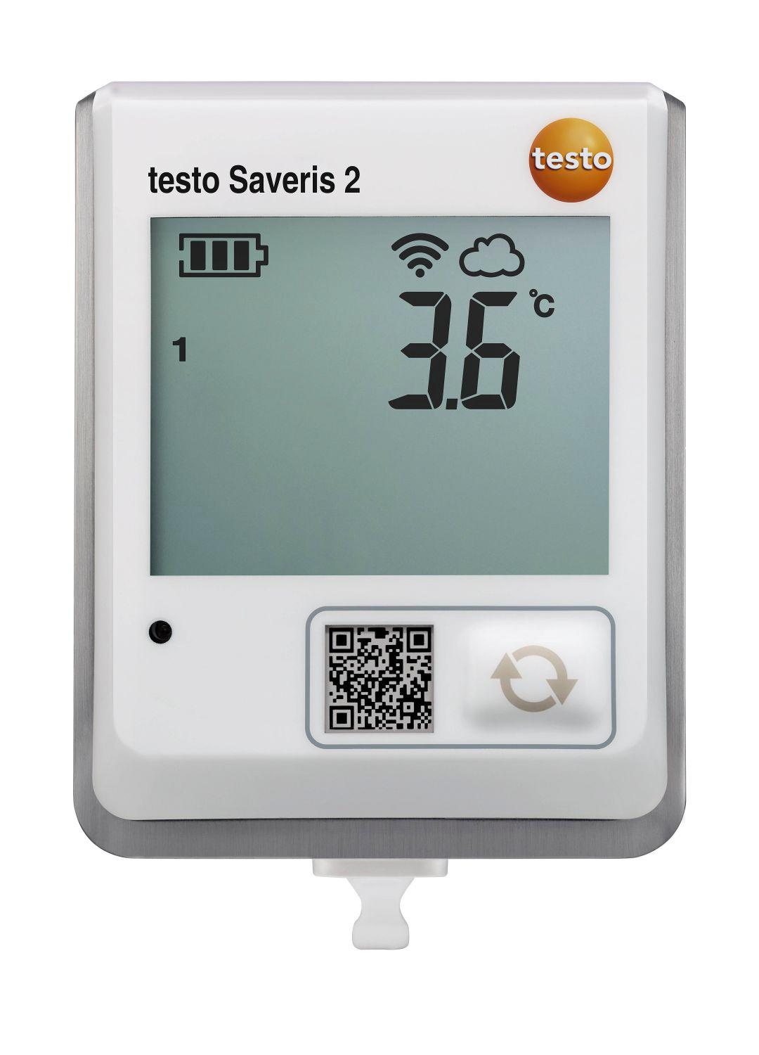 Produktfoto 1 von Testo Temperatur Datenlogger, -30°C → +50°C, Sensor NTC