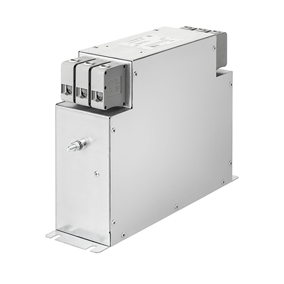 Produktfoto 1 von Schaffner FN3288 Netzfilter, 530/305 V ac, 25A 17.8W, Schraub, 3-phasig 6 mA / 60Hz