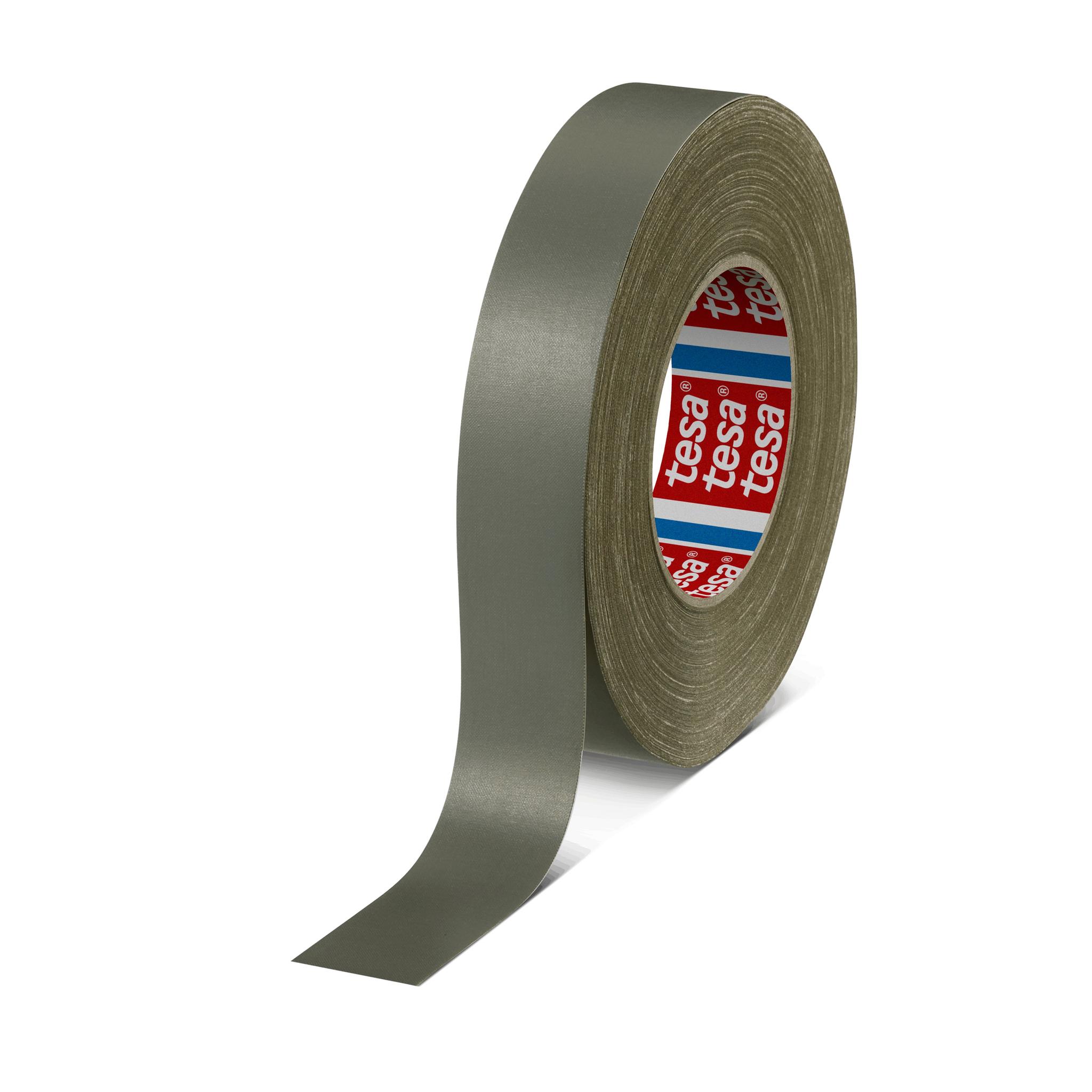 Tesa 4657 Gewebeband, Acrylbeschichtetes Tuch Grau, 0.29mm x 30mm x 50m