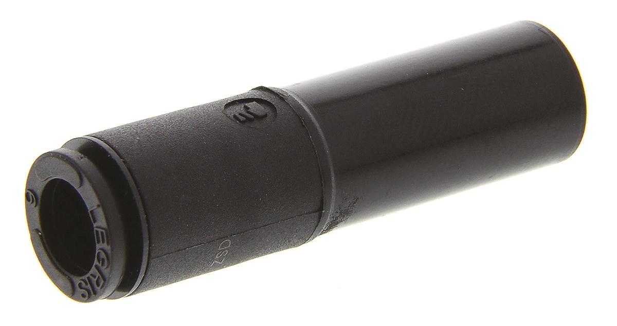 Legris LF3000 Gerader Einsteckadapter, Rohr-zu-Rohr, Nylon glasfaserverstärkt, 20 bar