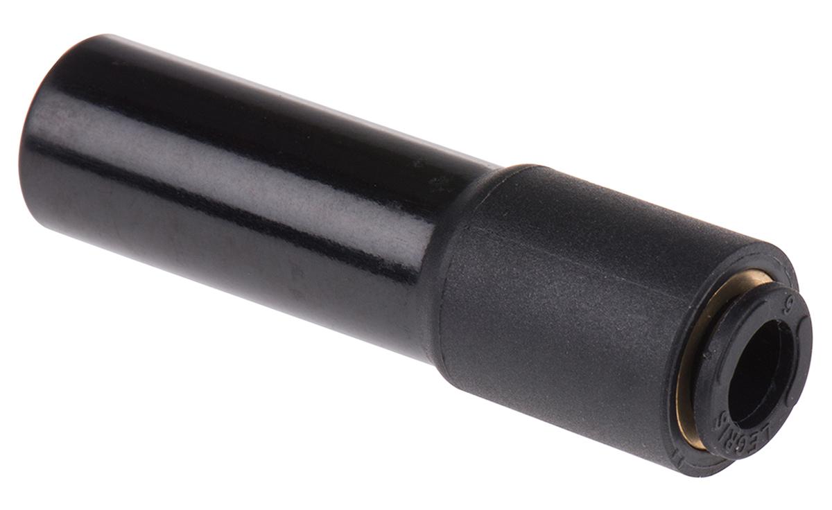 Legris LF3000 Gerader Einsteckadapter, Rohr-zu-Rohr, Nylon glasfaserverstärkt, 20 bar