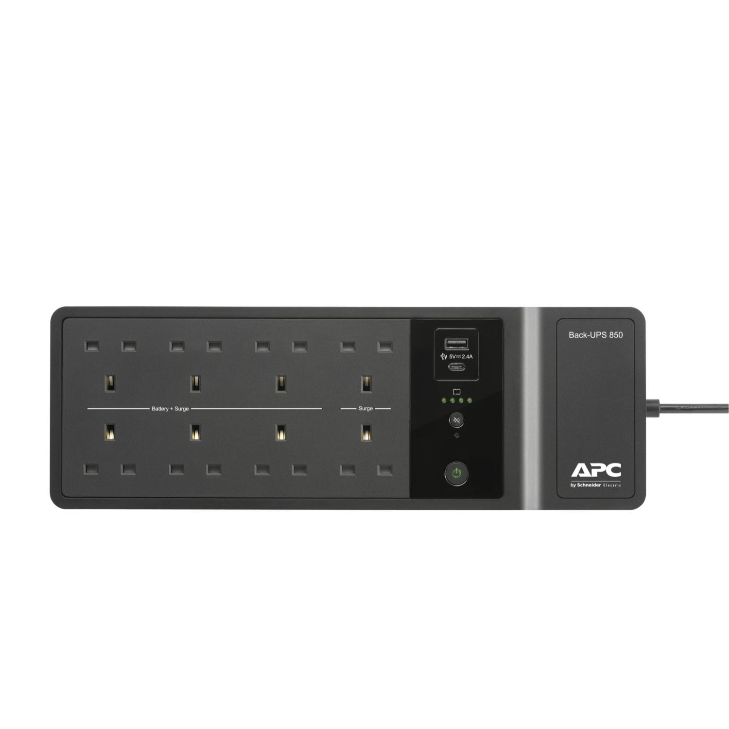 Produktfoto 1 von APC Back-UPS Stand-Alone USV Stromversorgung 520W, 230V / 6A