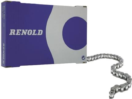 Produktfoto 1 von Renold Blue Box 08B-1 Stahl Simplex Rollenkette, Teilung 12.7mm, Länge 7.6m