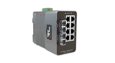 Produktfoto 1 von Red Lion Industrial-Ethernet-Switch 10-Port Verwaltet 10/100/1000Mbit/s