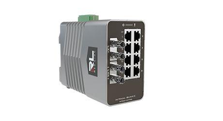 Produktfoto 1 von Red Lion Industrial-Ethernet-Switch 10-Port Verwaltet 10/100/1000Mbit/s