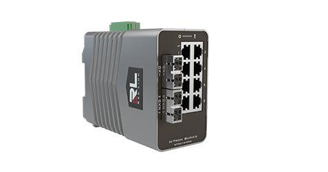 Produktfoto 1 von Red Lion Industrial-Ethernet-Switch 10-Port Verwaltet 10/100/1000Mbit/s