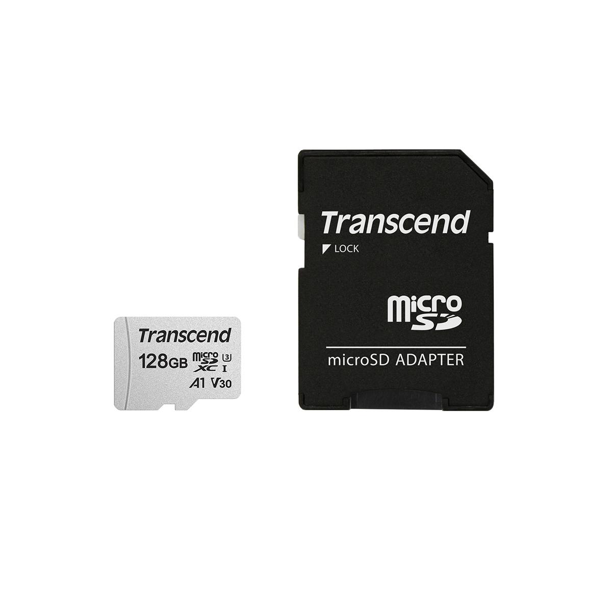 Produktfoto 1 von Transcend MicroSD Micro SD Karte 128 GB Class 10, TLC