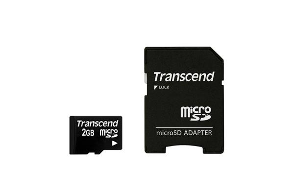 Transcend MicroSD Micro SD Karte 2 GB Class 30, MLC