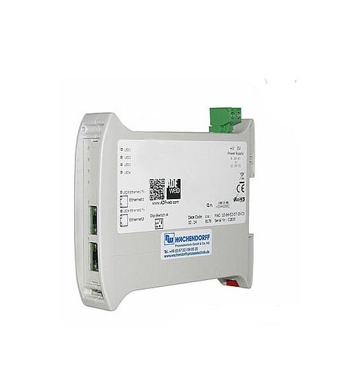 Produktfoto 1 von Wachendorff HD67xxx GateWay-Bauteil für EtherCAT und CANopenHD Digital IN Gateway Digital OUT, 23 x 107 x 120 mm