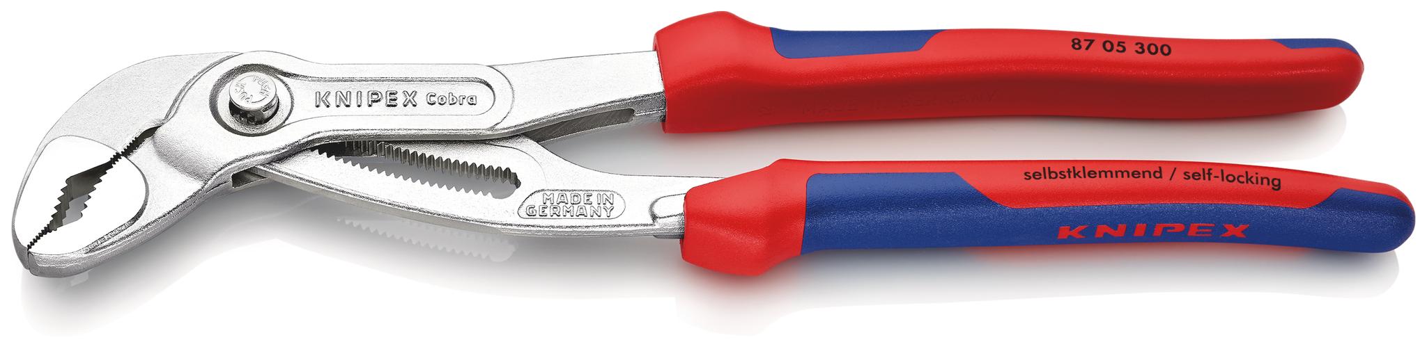 Produktfoto 1 von Knipex Cobra® Wasserpumpenzange, gebogen 300 mm