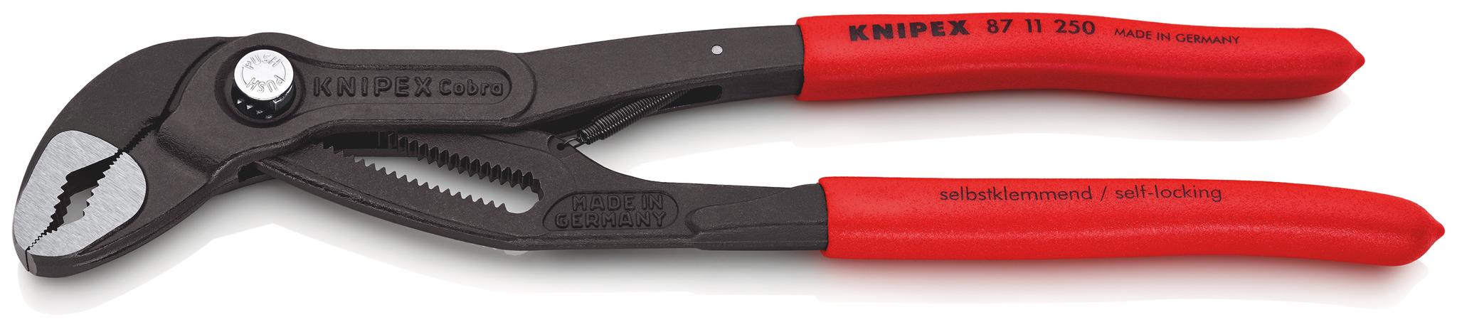 Produktfoto 1 von Knipex Cobra® Wasserpumpenzange, gebogen 240 mm