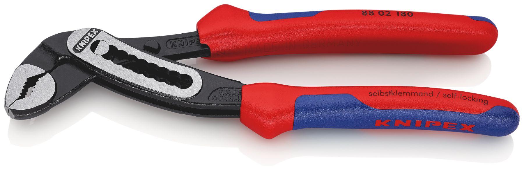 Produktfoto 1 von Knipex Alligator Wasserpumpenzange, gebogen 180 mm