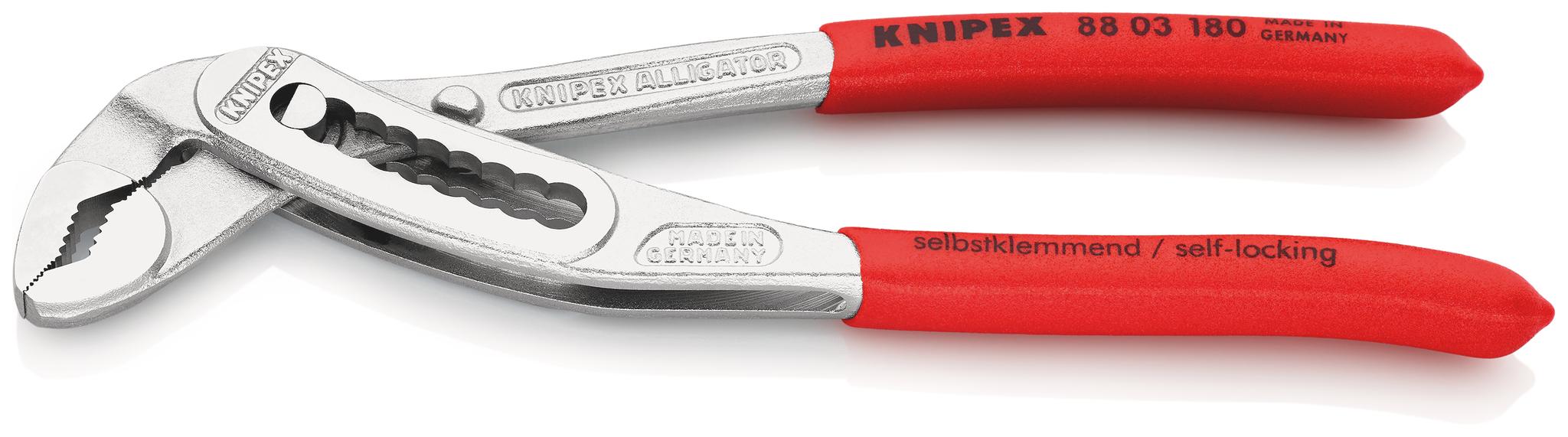 Produktfoto 1 von Knipex Alligator Wasserpumpenzange, gebogen 180 mm