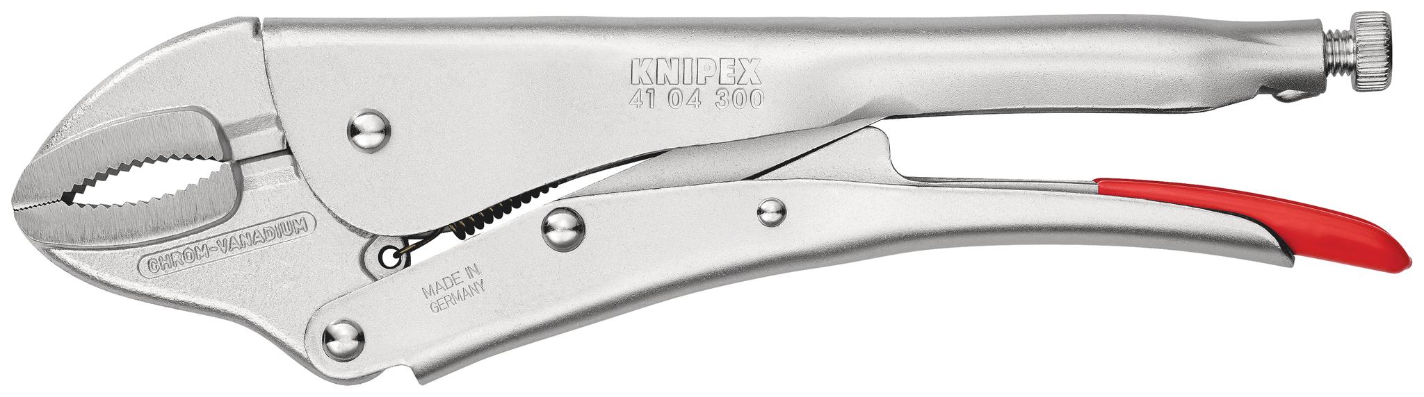 Produktfoto 1 von Knipex 41 04 300 Zange , gebogen 300 mm