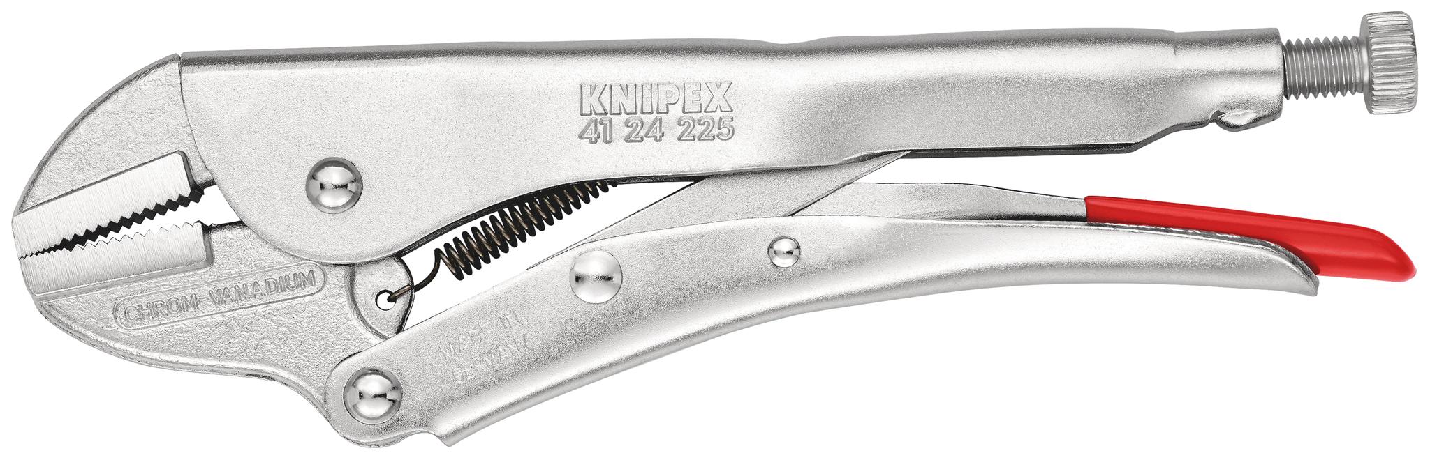 Produktfoto 1 von Knipex 41 24 225 Zange , gebogen 225 mm