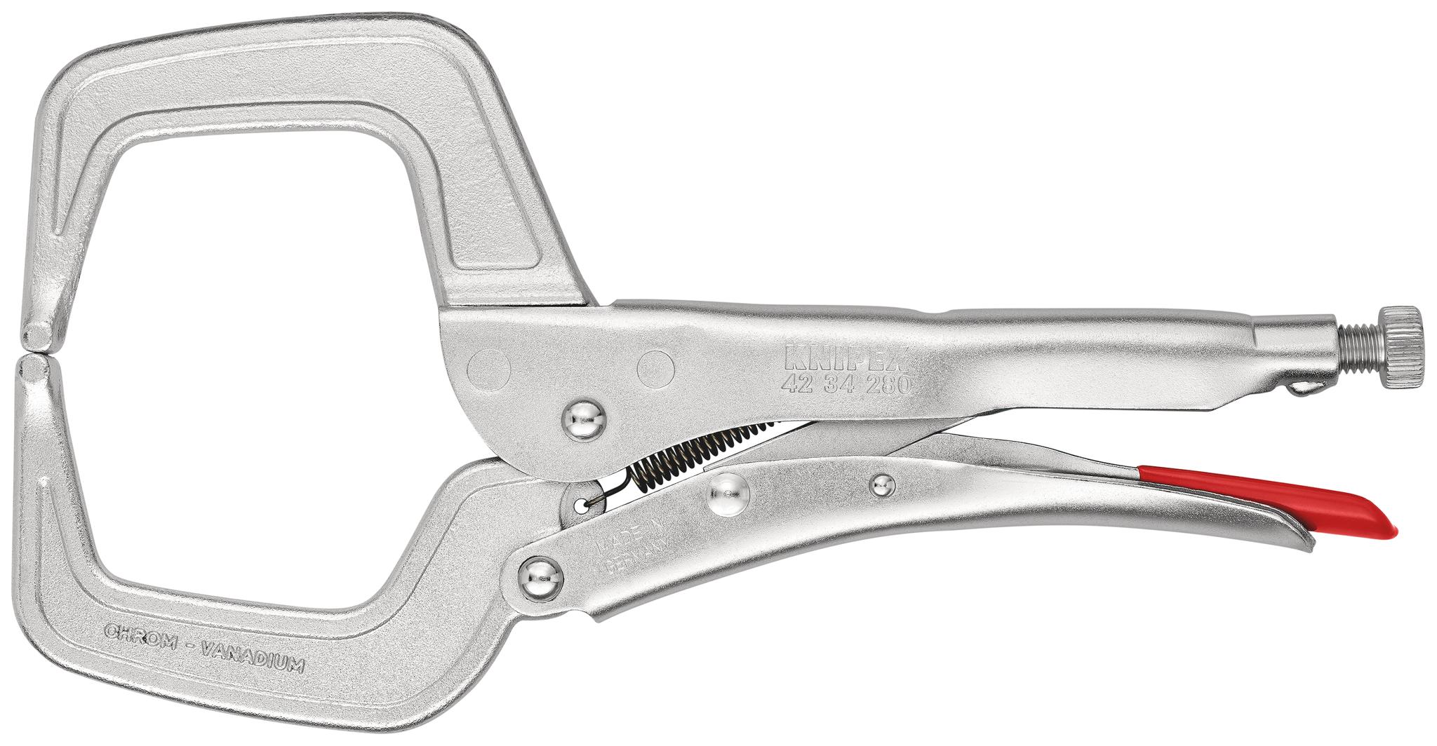 Produktfoto 1 von Knipex 42 34 280 Zange , gebogen 280 mm