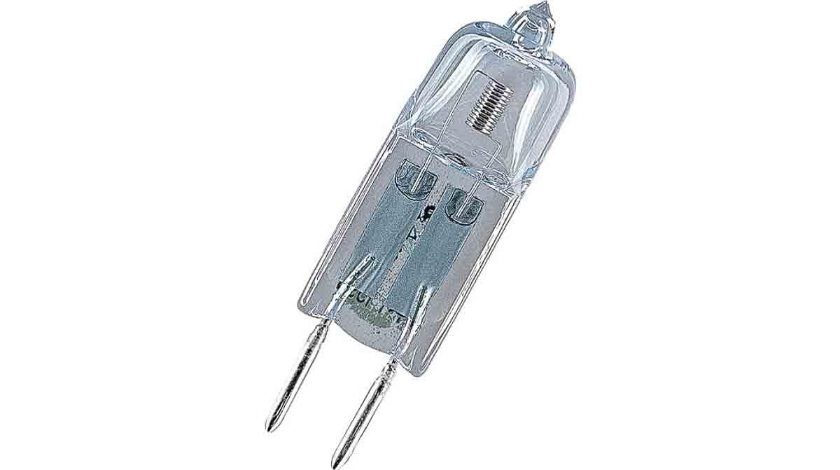 Produktfoto 1 von Osram Halogen Stiftsockellampe 12 V / 20 W, 375 lm, 2000h, GY6.35 Sockel, Ø 12mm