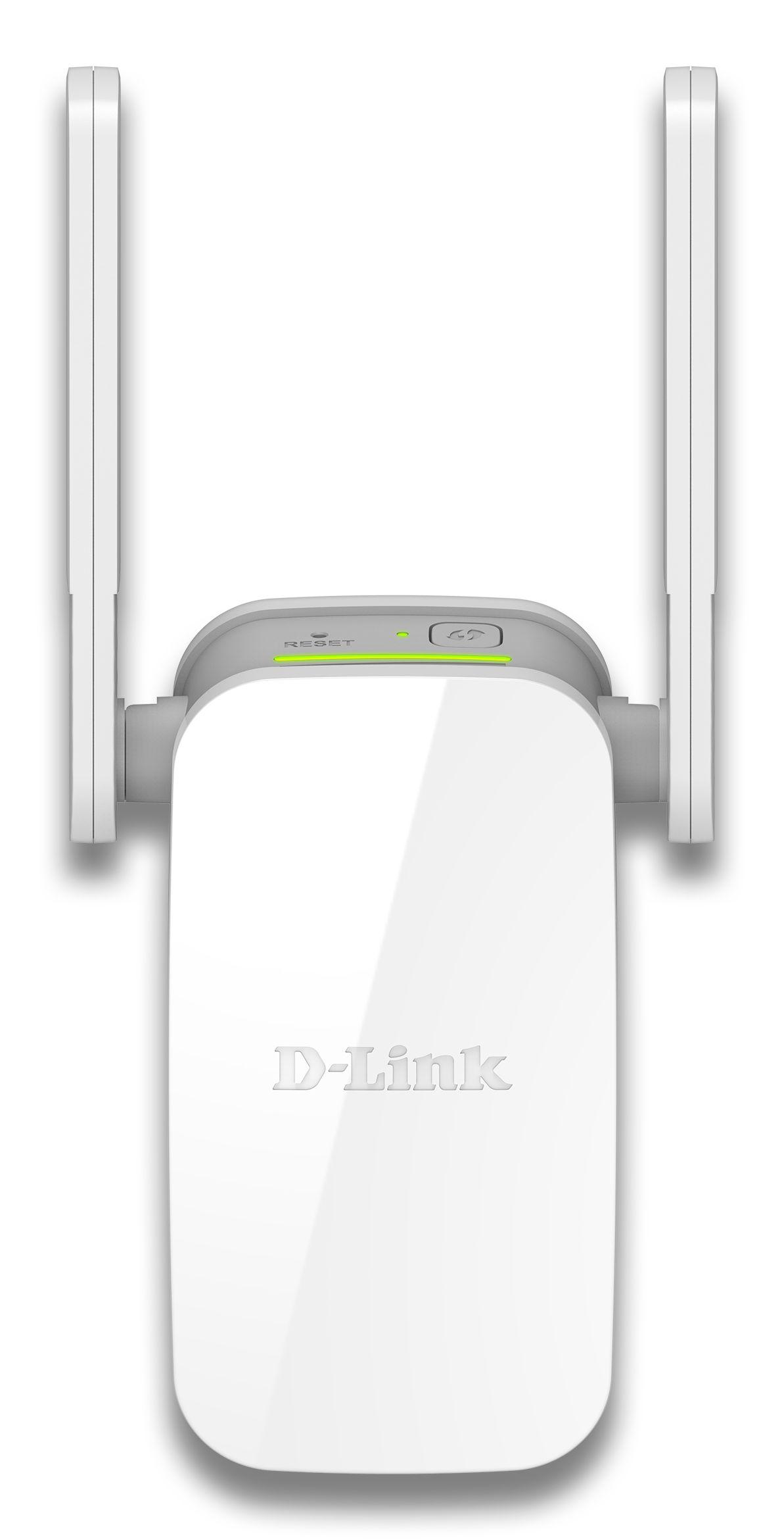 Produktfoto 1 von D-Link AC1200 WLAN Extender, 300 Mbit/s, 866 Mbit/s 1200Mbit/s 2.4 GHz, 5 GHz 802.11a, 802.11ac, 802.11b, 802.11g,