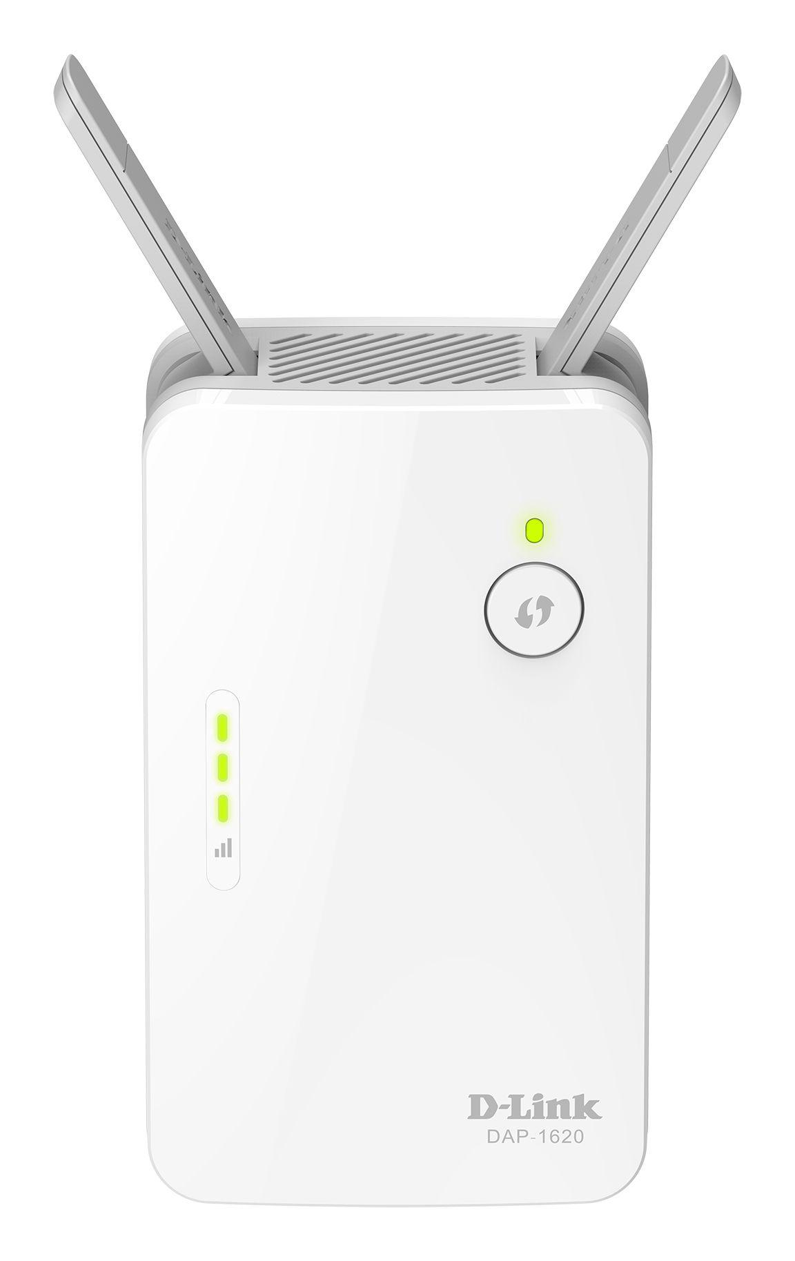 Produktfoto 1 von D-Link AC1300 WLAN Extender, 400 Mbit/s, 867 Mbit/s 1300Mbit/s 2.4 GHz, 5 GHz 802.11a, 802.11ac, 802.11b, 802.11g,