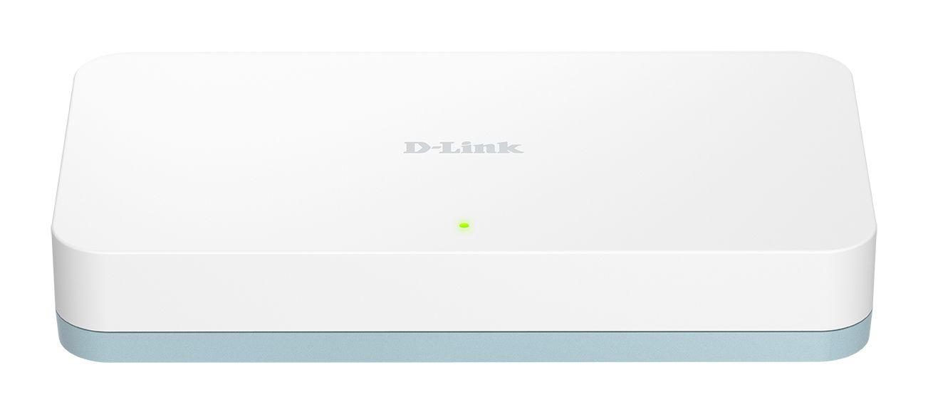 Produktfoto 1 von D-Link Ethernet-Switch Gigabit-Switch 8-Port Unmanaged EU