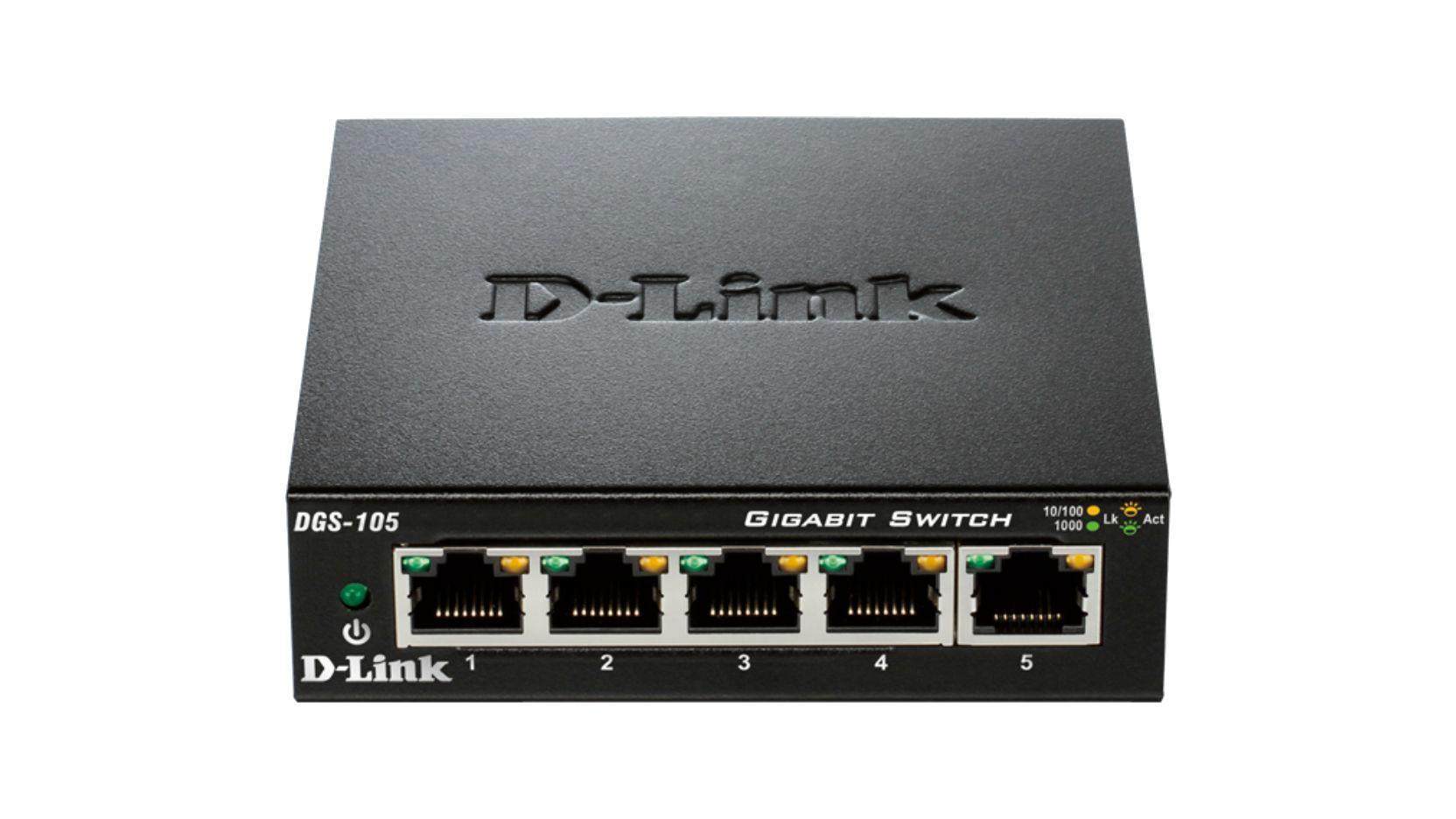 Produktfoto 1 von D-Link Gigabit-Switch 5-Port Unmanaged EU