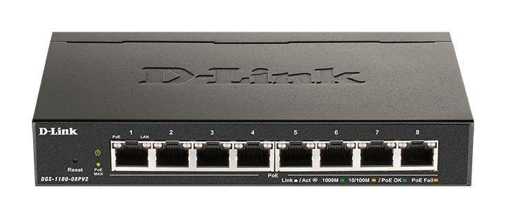 Produktfoto 1 von D-Link Wi-fi-Router Smart Switch PoE 8-Port Managed, Smart EU