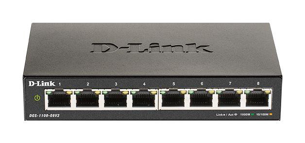 Produktfoto 1 von D-Link Wi-fi-Router Smart Switch 8-Port Managed, Smart EU