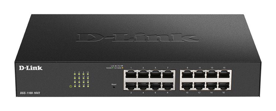 Produktfoto 1 von D-Link D-Link 16 Smart Switch 16-Port Managed, Smart EU