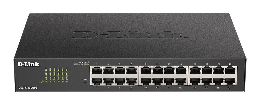 Produktfoto 1 von D-Link D-Link 24 Smart Switch 24-Port Managed, Smart EU