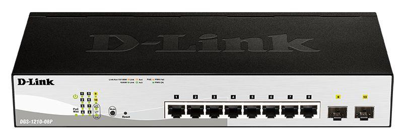 Produktfoto 1 von D-Link Wi-fi-Router Smart Switch PoE 8-Port Managed, Smart EU